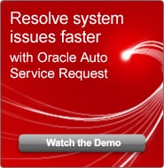 Resolve system issues faster with Oracle Auto Service Request
