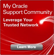 My Oracle Support Community Demo