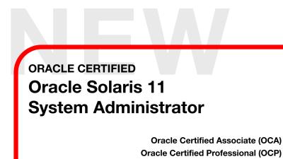 Oracle Solaris 11 System Administrator