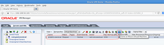 Preparing to clone the guest.