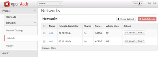 Creating a second network