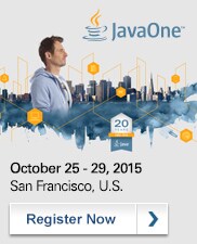 JavaOne 2015 Registration RHS Banner