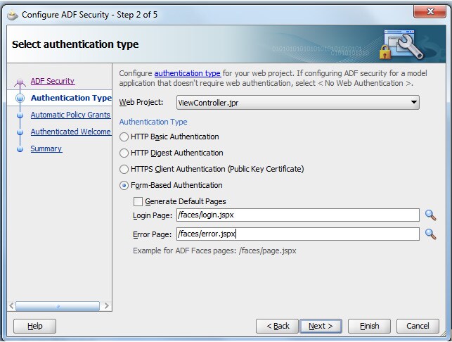 Modificar la configuraci&oacute;n del ADF Security