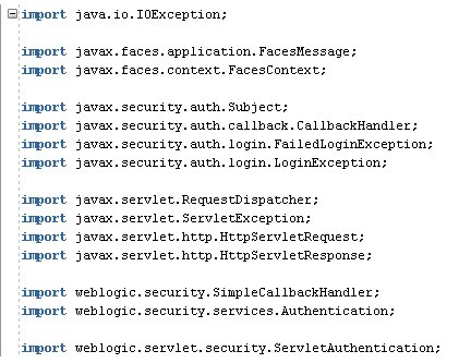 Crear un Managed Bean para la pantalla de login.jspx