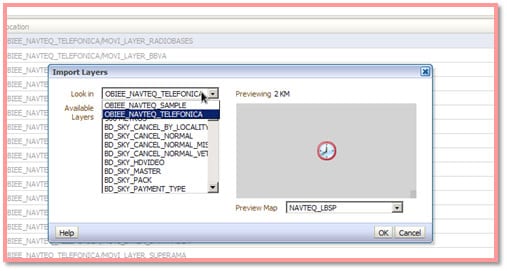 Importación de Capas
