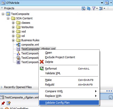 Validate Config Plan