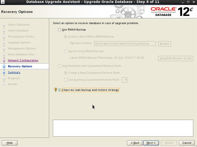 recuperación de la BBDD
