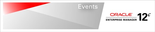 Oracle Enterprise Manager Events
