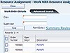 Resource Assignments system from Oracle provides the capability to assign resources to a work order or to specific work order instructions while checking the current availability and assignments of the resources