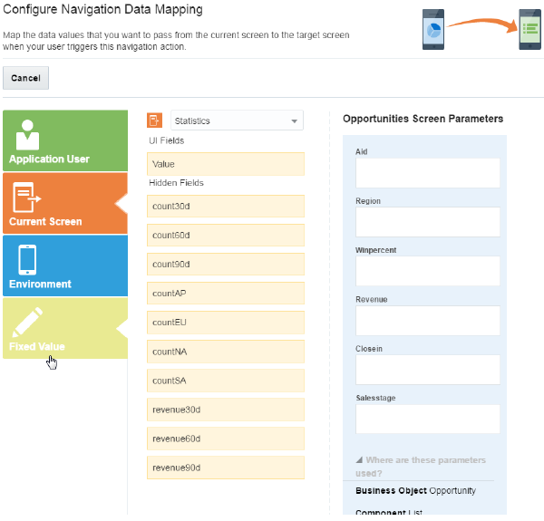 The Fixed Value category.