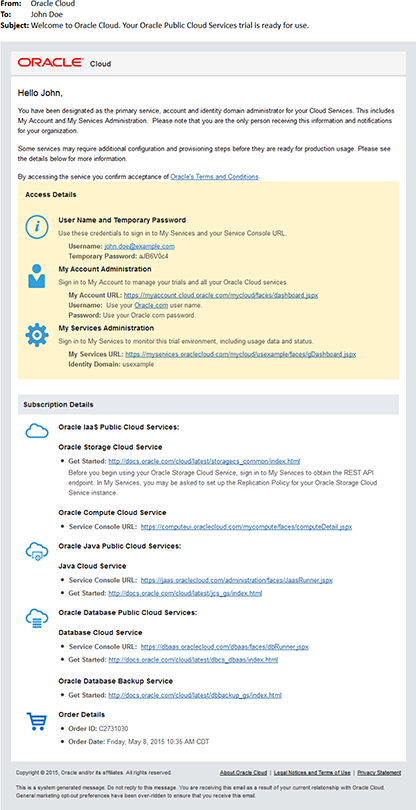 Your Trial is Ready mail Your Trial is Ready mail