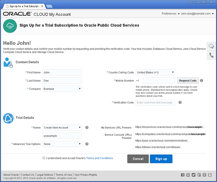 Sign Up for a Trial Subscription Sign Up for a Trial Subscription