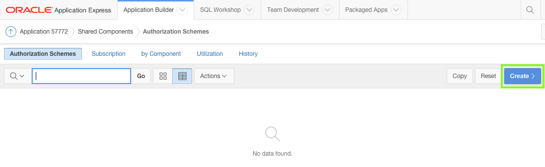 Create Authorization Schemes
