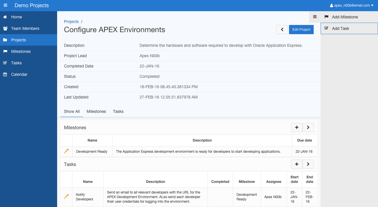 Runtime Project Details