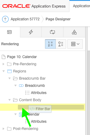 Drag and Drop Region