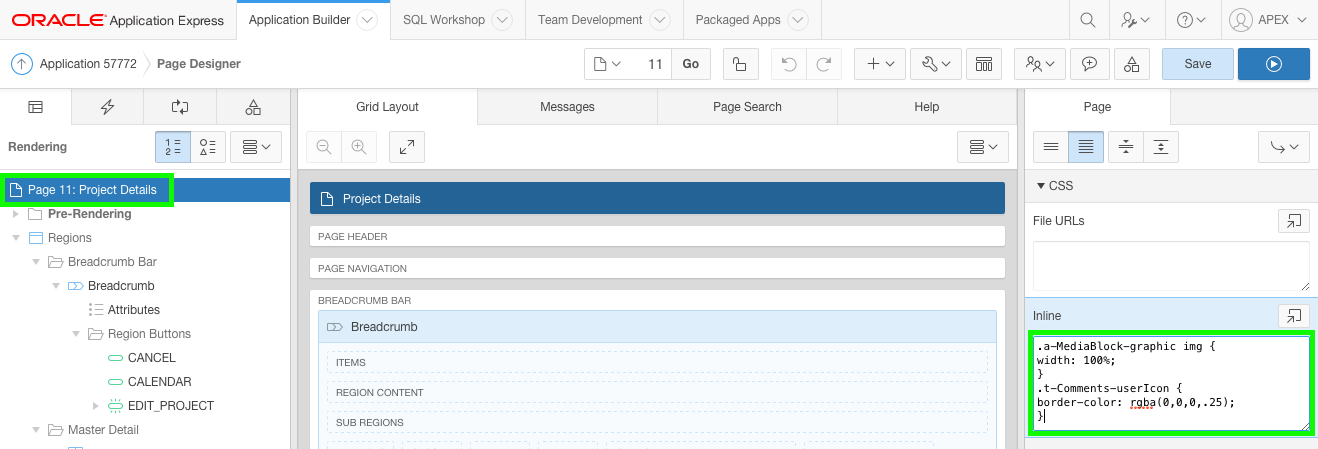 Update Page Attributes