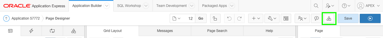 Go to Shared Components