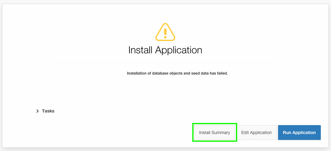 Install Supporting Objects
