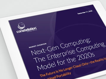 Constellation Research, Next-Gen Computing: The Enterprise Computing Model for the 2020s