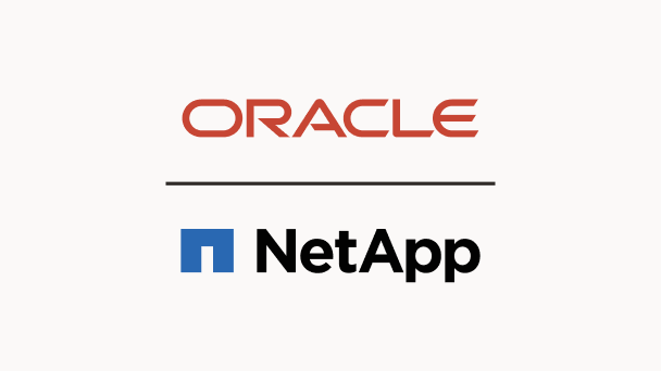 OCI Storage with NetApp logo
