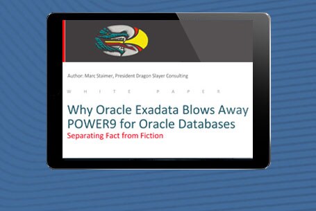 Por Que o Oracle Exadata Supera o IBM POWER9 para Oracle Databases