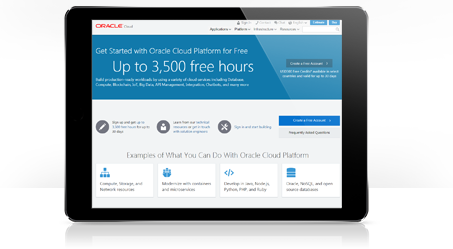 Oracle Cloud Platform
