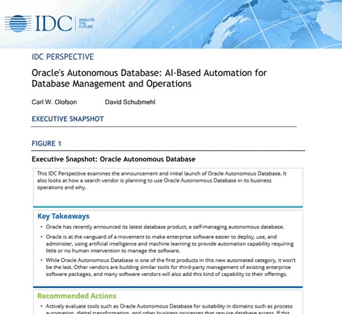 AI-Based Automation for Database Management 