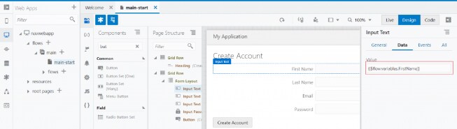 Conversational UI with Oracle Digital Assistant