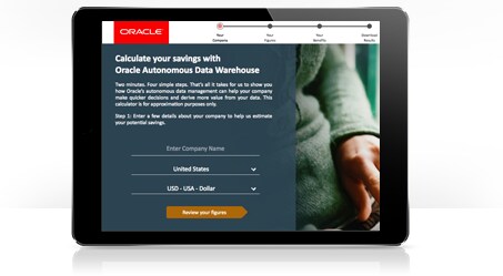 Oracle Cloud Calculator