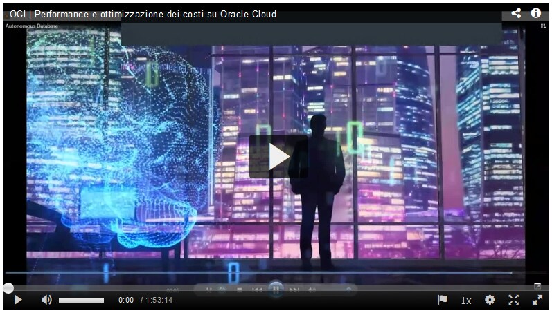 Performance e ottimizzazione dei costi su Oracle Cloud