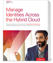Manage Identities Across the Hybrid Cloud