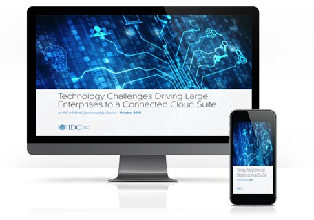 IDC Report: Technology Challenges Driving Large Enterprises to a Connected Cloud Suite