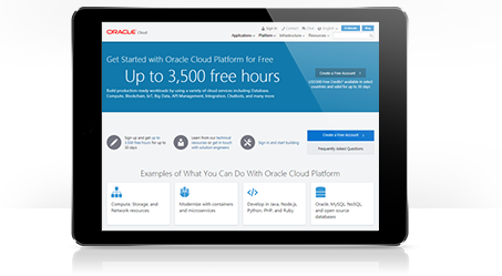 Oracle Cloud Platform