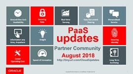 Paas Updates August