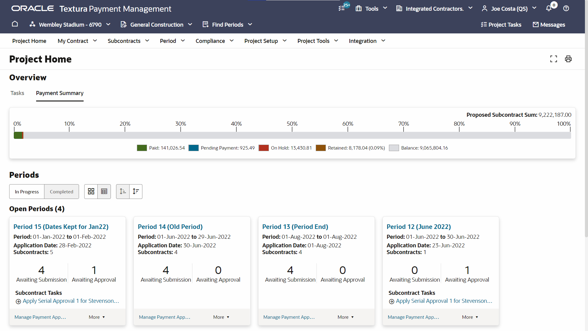 Online collaboration in a shared environment screenshot