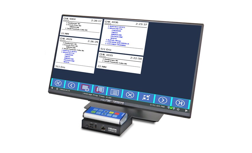 Oracle Hospitality for Food and Beverage—Kitchen Hardware | Oracle