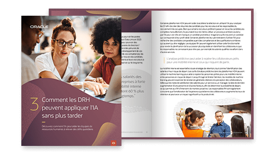 Découvrez 3 manières dont les DRH peuvent utiliser l'IA pour recruter, fidéliser et former plus facilement les talents