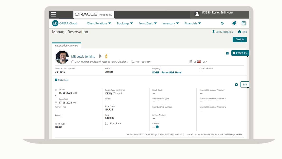 Provide Superior Service With OPERA Cloud Oracle Canada Provide Superior Service With OPERA Cloud Oracle Canada