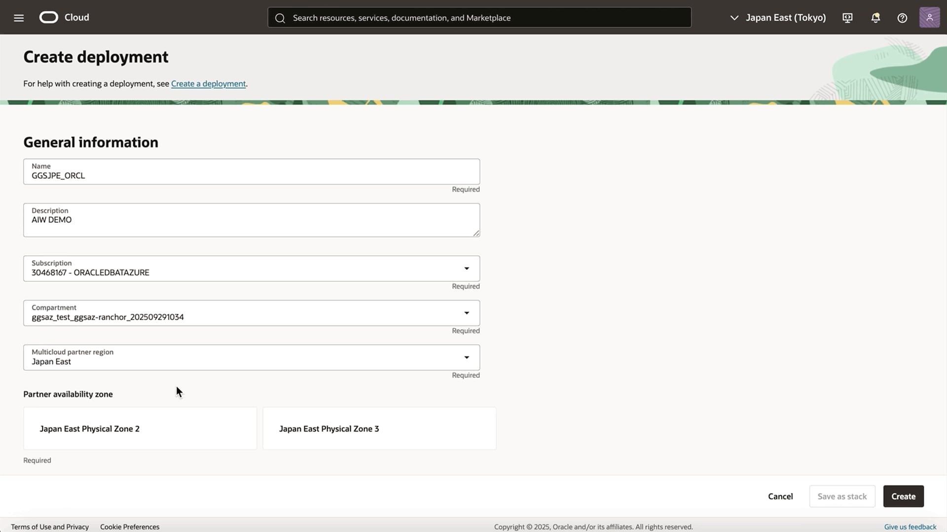 Vista de Oracle GoldenGate
