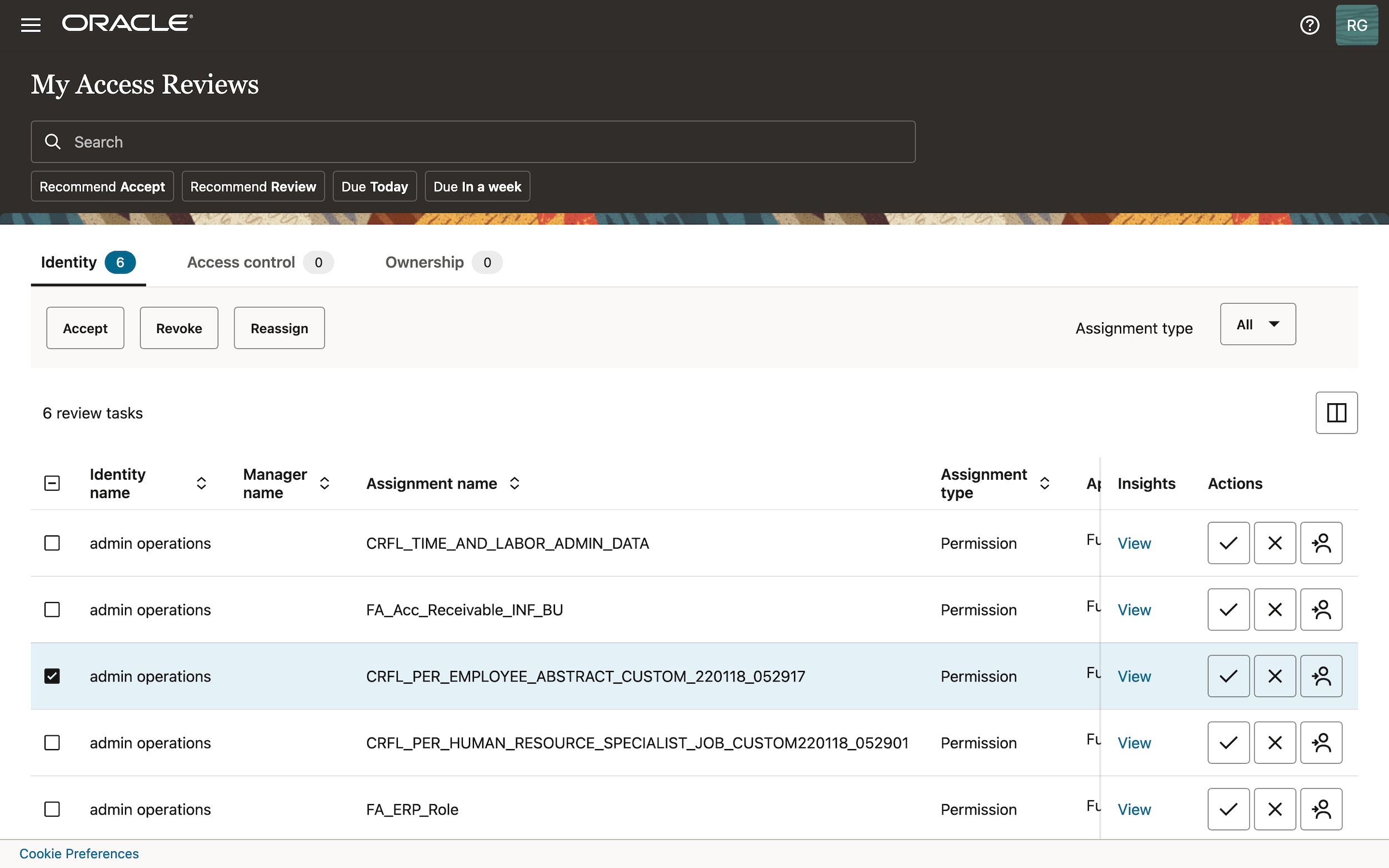 Access Governance | Oracle