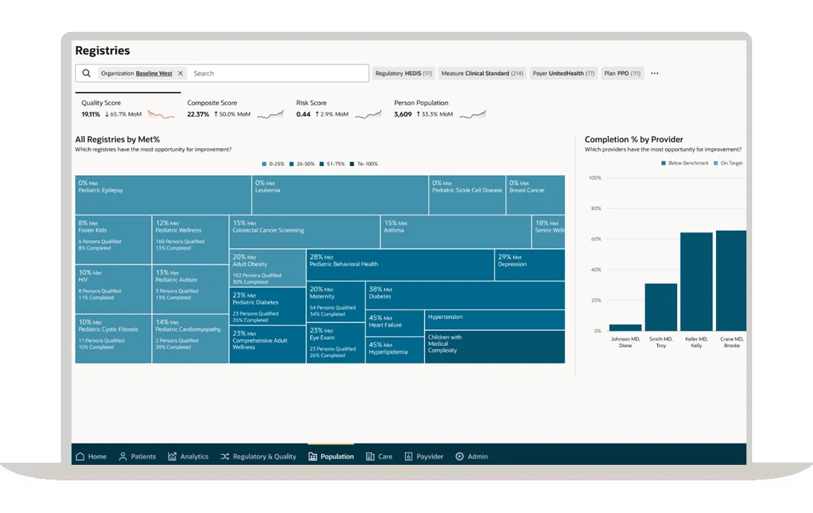 healthcare screenshot