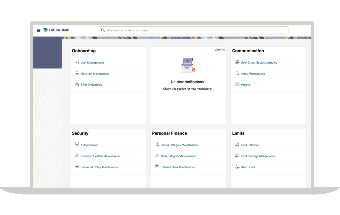 platform capabilities screenshot