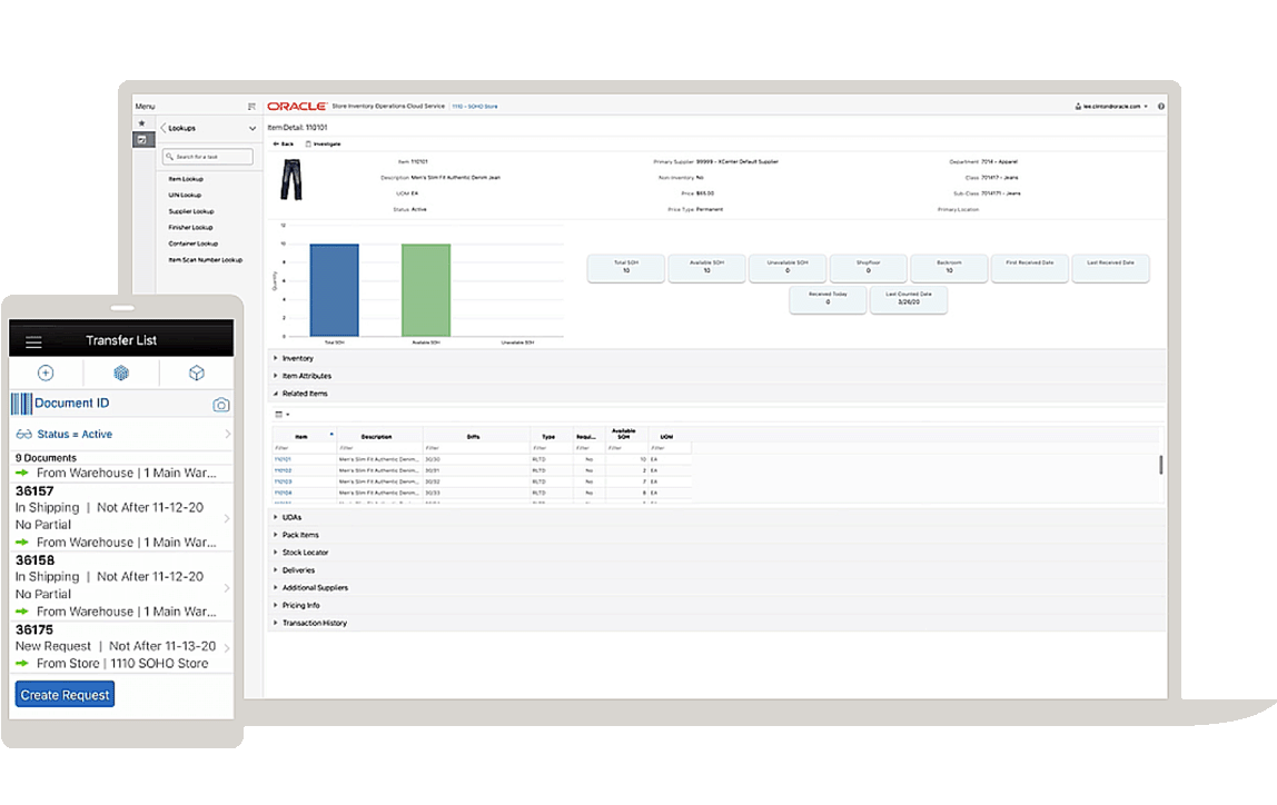 Store Inventory Operations screenshot