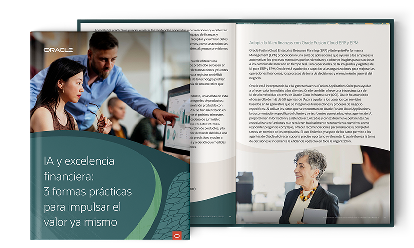 Excelencia financiera impulsada por la IA: tres formas prácticas de generar valor ahora