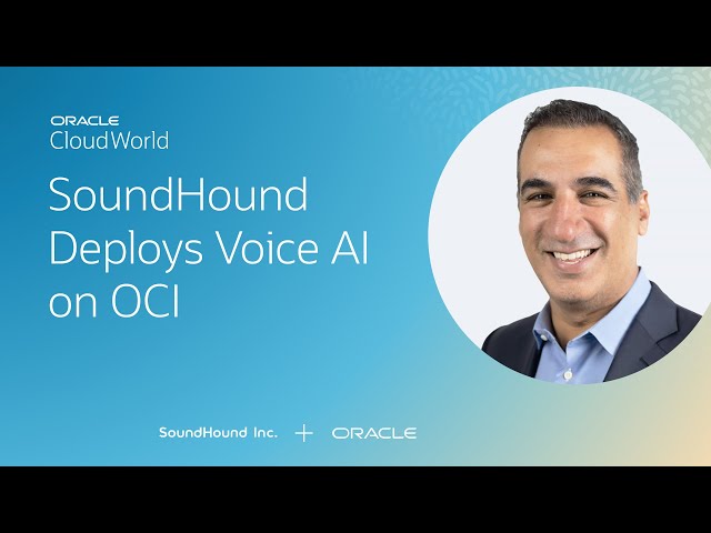 SoundHound scales voice AI on OCI, improving performance