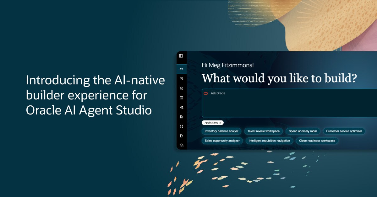 Oracle debuts agentic AI builder for Fusion enterprise apps