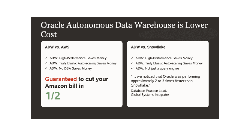 차별화 요소 # 3 : 고성능 인프라