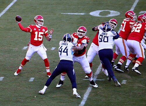 Chiefs quarterback Patrick Mahomes will face off against the San Francisco 49ers in Super Bowl LIV.