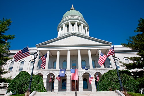 State of Maine capitol building