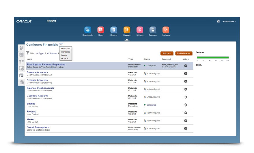 oracle enterprise planning and budgeting cloud service pricing